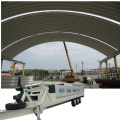 ABM k q span SX-1000-610 hydraulic curved roof zinc-coating steel storage building machinery arch roof building machine